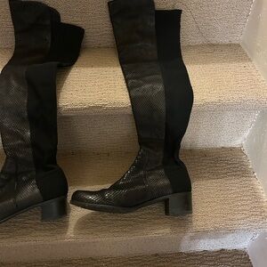 Stuart Weitzman Black womens  Boots